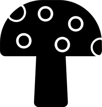 Mushroom Vector Icon