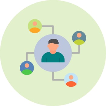 Natwoarking Vector Icon