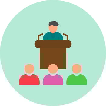 Conference Vector Icon