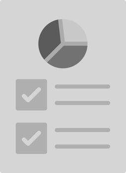 Work Report Vector Icon