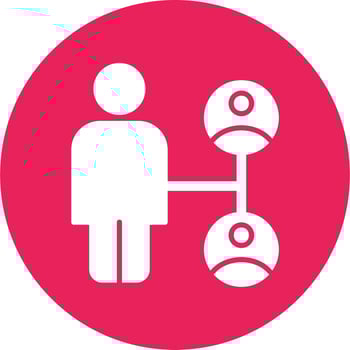 Team Management Vector Icon