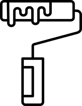 Paint Roller Vector Icon