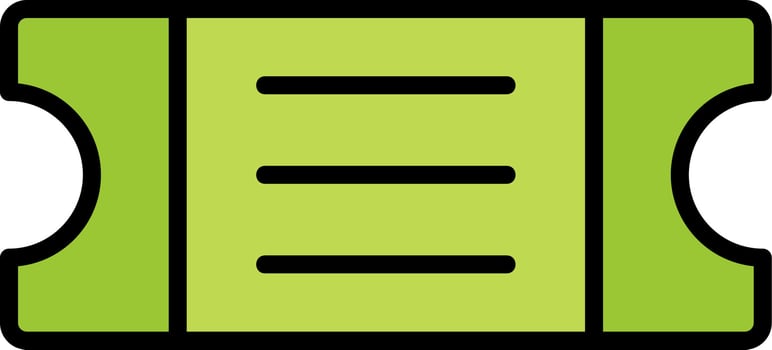 Ticket Vector Icon
