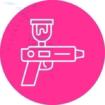 Spray Gun Vector Icon
