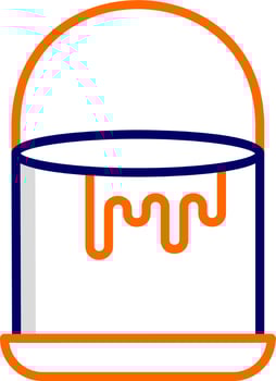 Paint Bucket Vector Icon