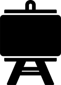 Canvas Vector Icon