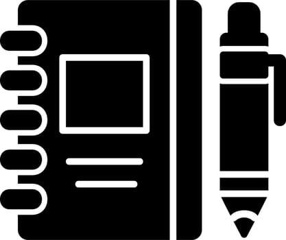 Sketchbook Vector Icon