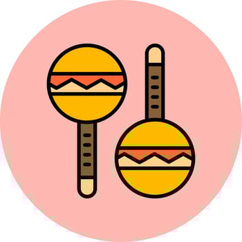 Maracas Vector Icon