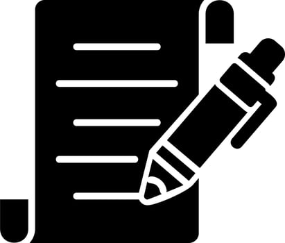Write Vector Icon