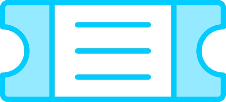 Ticket Vector Icon