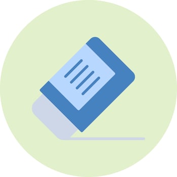 Eraser Vector Icon