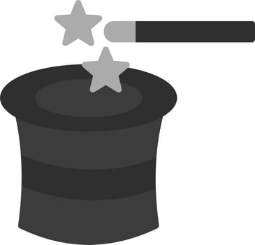 Magic Hat Vector Icon