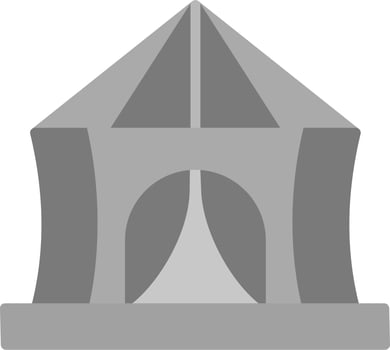 Circus Tent Vector Icon