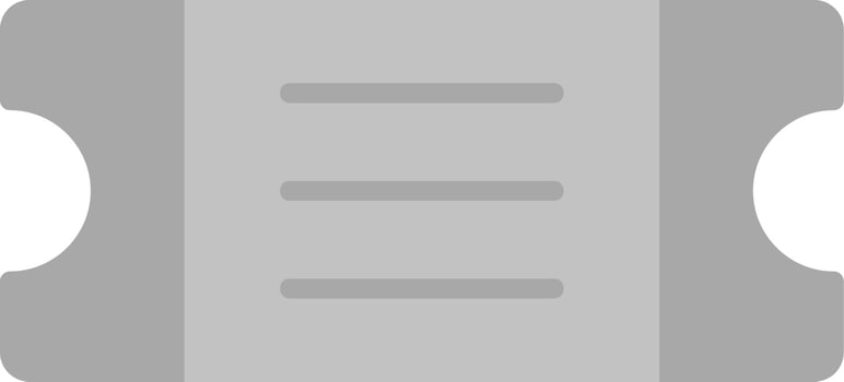 Ticket Vector Icon