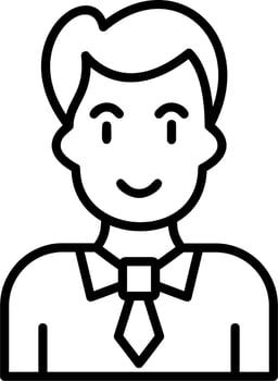Professor Vector Icon