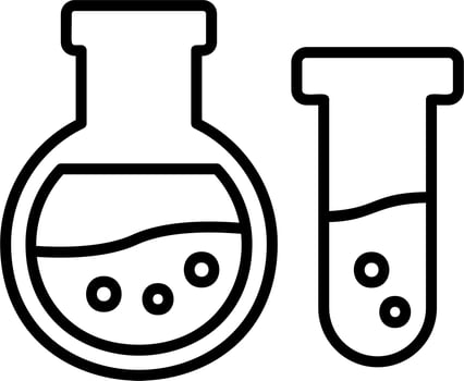 Flasks Vector Icon