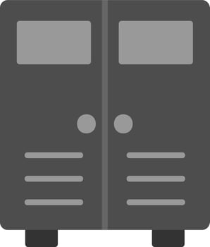 Lockers Vector Icon