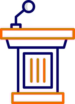 Podium Vector Icon