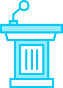 Podium Vector Icon