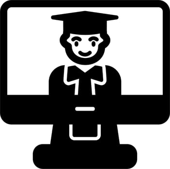 Online Learning Vector Icon