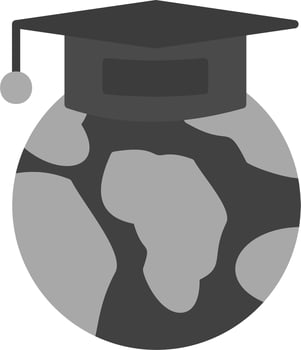 Global Education Vector Icon