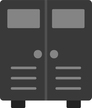 Lockers Vector Icon