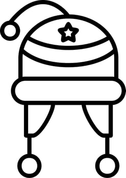 Winter Hat Vector Icon