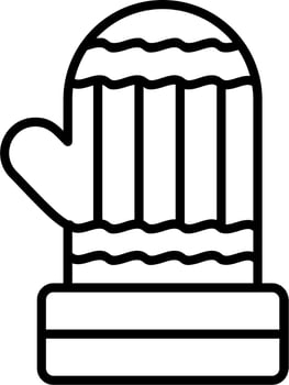 Mitten Vector Icon