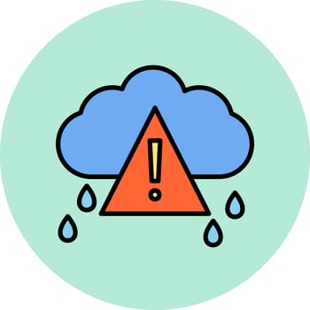 Weather Alert Vector Icon