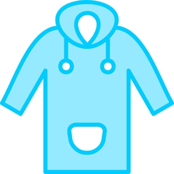Raincoat Vector Icon