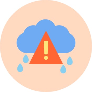 Weather Alert Vector Icon