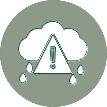 Weather Alert Vector Icon