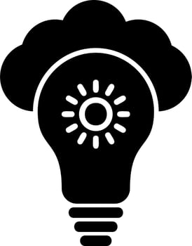 Cloud Idea Vector Icon