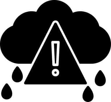 Weather Alert Vector Icon