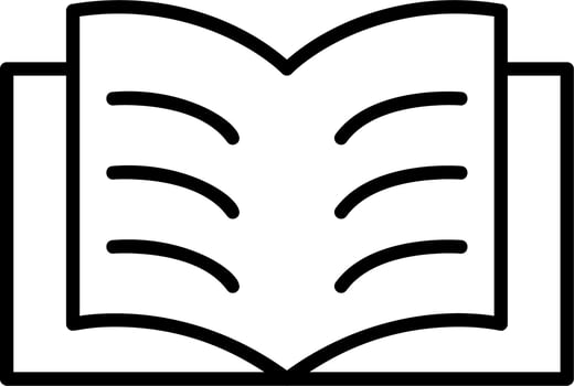 Book Pages Vector Icon