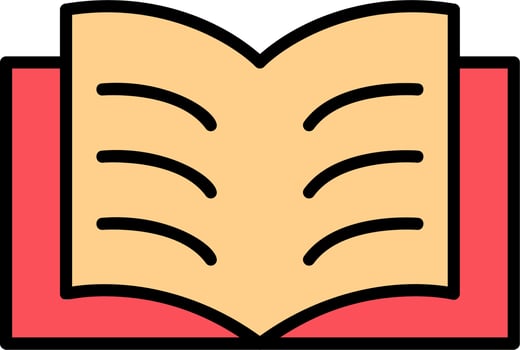 Book Pages Vector Icon