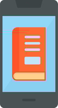 Online Book Order Vector Icon