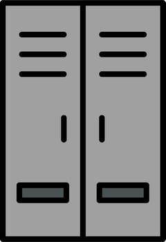 Locker Vector Icon