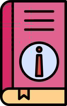 Book Information Vector Icon