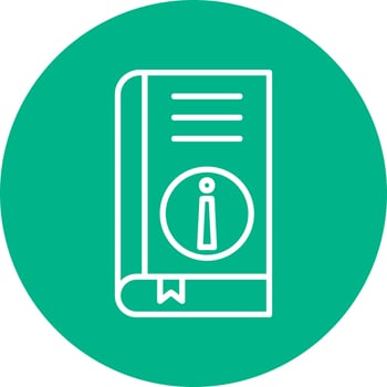 Book Information Vector Icon