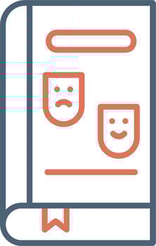 Comic Book Vector Icon