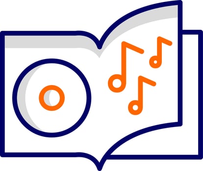 Audio Book Vector Icon