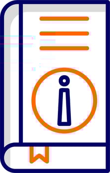 Book Information Vector Icon