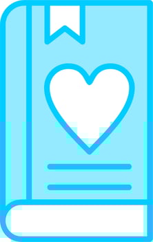 Love Book Vector Icon