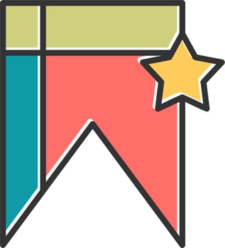 Bookmark Vector Icon