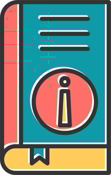 Book Information Vector Icon