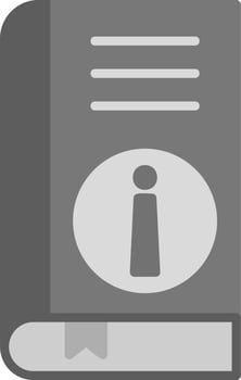 Book Information Vector Icon
