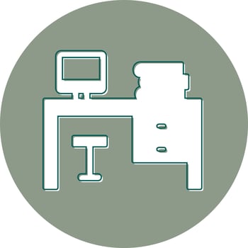 Desk Vector Icon