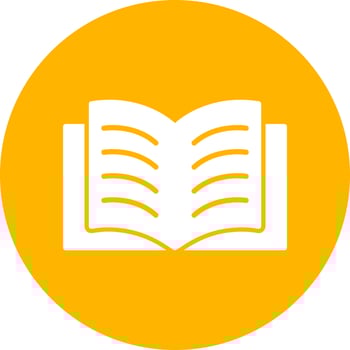 Open Book Vector Icon