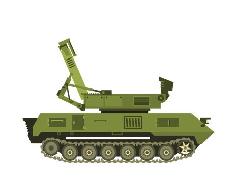 Transport Military tank png